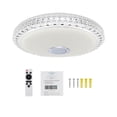 thumbnail image 5 of Vikakiooze Dimmable LED Ceiling Light With App Control Bluetooth Speaker And Remote Control 220 V LED Ceiling Light Colour Changing 2800-6500 K For Bedroom Children's Room, 5 of 9