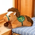 thumbnail image 5 of Plush Horse Doll Mascot, Soft Cotton Stuffed Animal Toy, 7 Inch, Cute Decorative Plush Toy for Kids & Adults, Year of the Horse New Year Gift, Red/Brown, 5 of 6