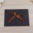 thumbnail image 3 of SHOWERORO 10 Pcs Creative Design Invitation Envelope Kraft Paper for Anniversary in Black, 3 of 6
