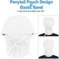 thumbnail image 3 of Scrub Cap With Buttons Bouffant Hat With Sweatband for Womens and Mens, 3 of 3