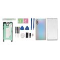 thumbnail image 2 of Back Glass Cover, Exhaustively Tested Perfect Fit Front Screen Glass With Rear Cover Adhesive For  10 Black,White,Blue,Colorful, 2 of 8