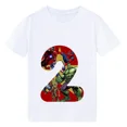 thumbnail image 4 of Camiseta de algodón con dibujos animados para niña, ropa de fiesta de cumpleaños de Disney Marvel, camiseta para niños, número 1, 2, 3, 4, 5, 6, 7, 8 y 9, camiseta de cumpleaños de héroe para niña, 4 of 4