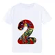 thumbnail image 5 of Camiseta de algodón con dibujos animados para niña, ropa de fiesta de cumpleaños de Disney Marvel, camiseta para niños, número 1, 2, 3, 4, 5, 6, 7, 8 y 9, camiseta de cumpleaños de héroe para niña, 5 of 5
