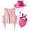 Light Pink, variant on Faraee Toddler Western Cowboy Outfit Fringe Embroidered Vest Cowgirl Hat Bandana Costume for Girls Halloween RolePlay Themed Party 2t 3t 4t 5t 6t 0-15 Years