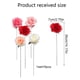 thumbnail image 3 of Artificial Rose Flower Decorations Set | 5pcs Faux Floral Garden Decoration | Plastic Fabric Shrub Plants for Patio, Balcony, Grave, Memorial, Events | Upscale Look Simulation | Long-lasting Outdoor, 3 of 8