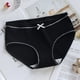 thumbnail image 4 of Ropa interior elástica Minnieouse para mujer calzoncillos de algodón negro M L XL, 4 of 6