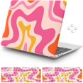 thumbnail image 1 of Funda iCasso compatible con MacBook Air de 13,3" A2337 M1, rosa, 1 of 9