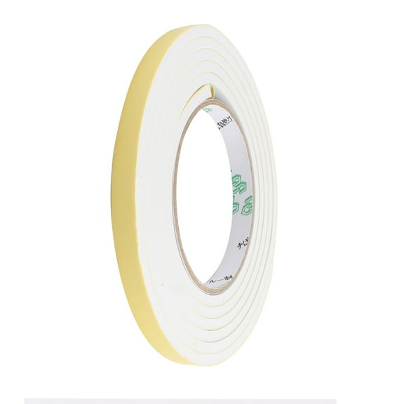 Unique Bargains 8mm Width 5mm Thickness EVA Single Side Sponge Foam Tape 2 Meters Length