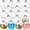 Silver, variant on KALAKALA 6 oz Ball Shape Plastic Sand Art Bottles,30 Pcs Spherical Plastic Potion Bottles with Funnels,Clear Round Bottle for Christmas Cocktail Ornament DIY Wedding Party (Silver,Aluminum Cap)