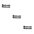 thumbnail image 4 of QualitChoice 1/2/3/5 2X Attaché Ceinture Ensemble Bagages Cils Sangle Cargo Cravate Stockage Randonnée Camping Boucle Longue Valise de Voyage Réglable Noir/l 3PCS, 4 of 6