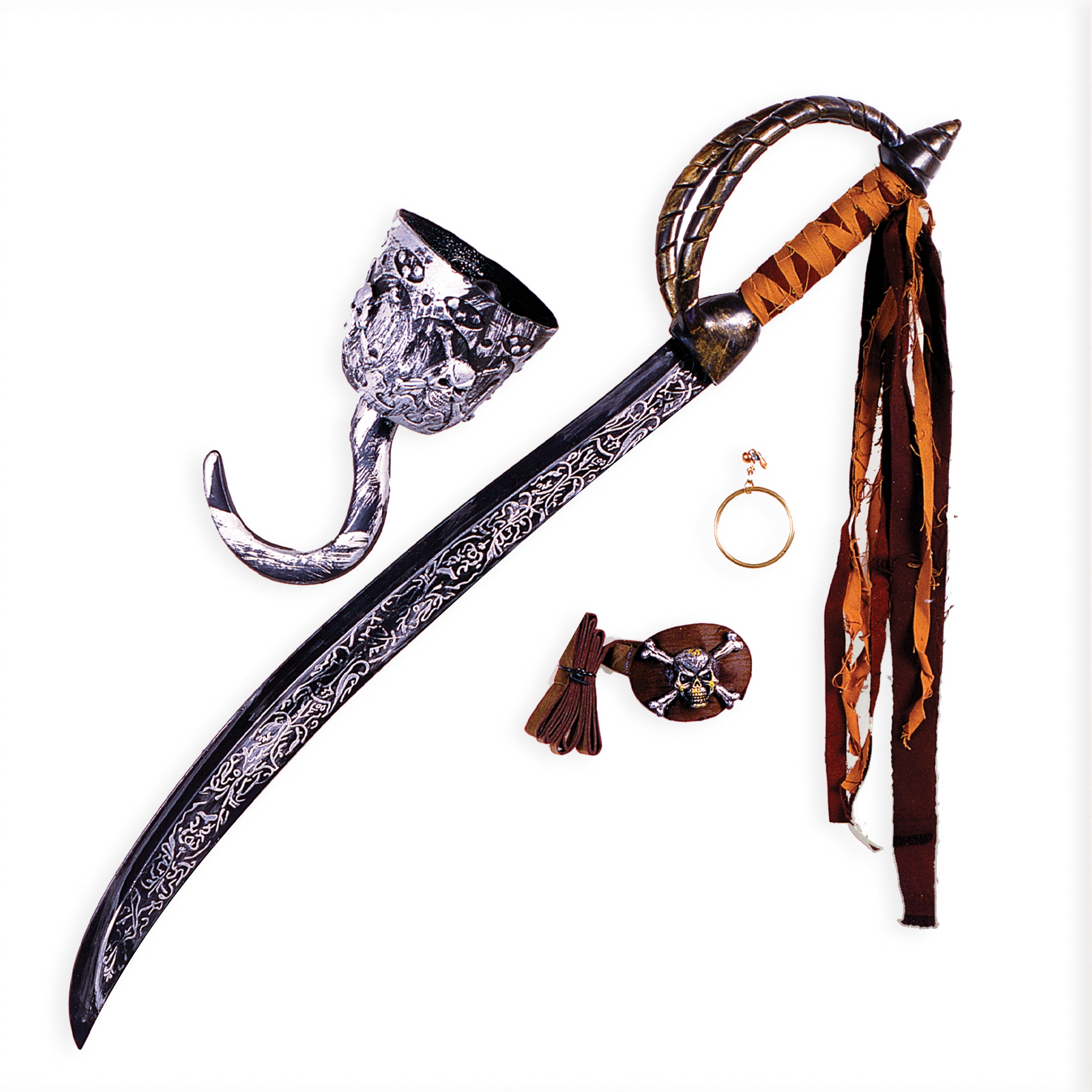 WAY TO CELEBRATE! Deluxe Pirate Set Halloween Costume Accessory