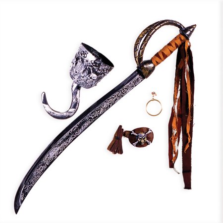3pc Deluxe Pirate Set, Halloween Accessory for Children, by Way to Celebrate