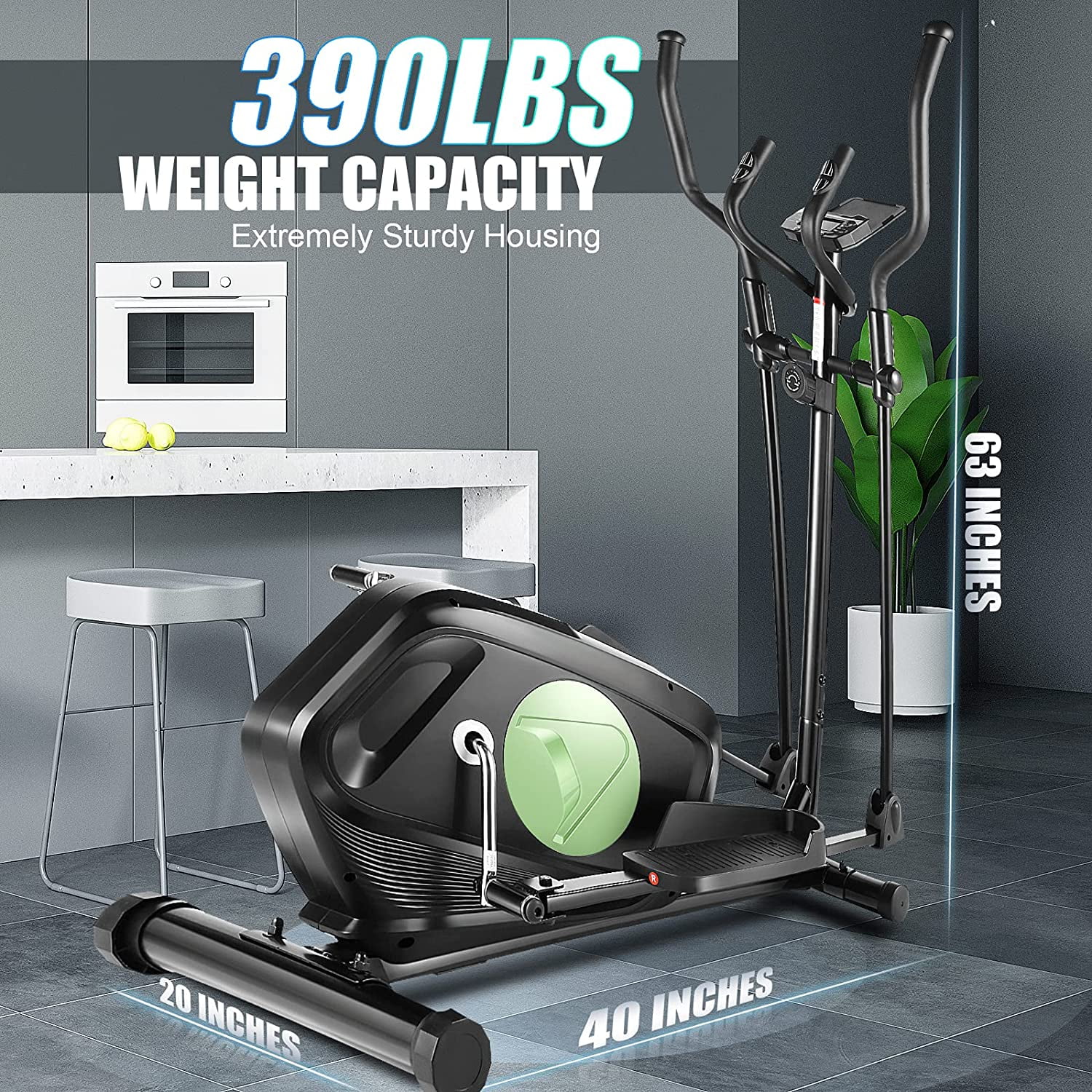 Buy FUNMILY Elliptical Machine Elliptical Trainer Cross Trainer for