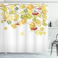 thumbnail image 1 of Ambesonne Rowan Shower Curtain, Colorful Vivid Fall Tree, 69"Wx75"L, Multicolor, 1 of 3