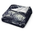 thumbnail image 2 of Sea Otters Blanket Comfort Warm Sea Otters Throw Blanket Soft Fleece Blankets for Home Bed Sofa (Sea Otters, 80"x60"), 2 of 5