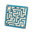 thumbnail image 3 of Juego de laberinto de madera, laberinto de canicas, juguete de lógica educativo, divertido, juego de mesa cuadrado, 3 of 9