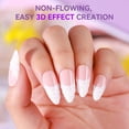 thumbnail image 4 of Gel para uñas Makartt 3D transparente para esculpir uñas, 8 ml x 2, 4 of 8