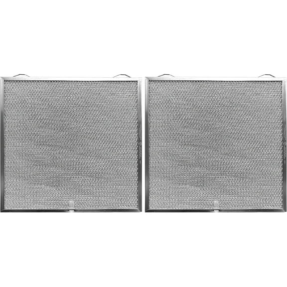 Replacement Grease Filter For S99010434-004, 4958457, HPFAMM42 Broan Nutone Range Hood Aluminum Mesh Vent Kitchen Exhaust Fan Screen 15.72 X 19.88 X 0.38 Inches 2-Pack