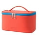 thumbnail image 1 of Bolsa organizadora de maquillaje grande, multifuncional, para guardar cosméticos, artículos de tocador y brochas, 1 of 5