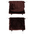 thumbnail image 4 of Sturdy Hamster Hammock, Coffee Soft Pet Hanging Bed, Flannelette House Nest Hanging Bed For Hamster Small Pets ANGGREK Otros, 4 of 8