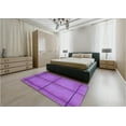 thumbnail image 4 of Ahgly Company Indoor Square Patterned Heliotrope Purple Area Rugs, 6' Square, 4 of 6