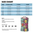 thumbnail image 5 of Lsque Trendy Colorful Pineapples Print Men's Cotton Blend Sleeveless Muscle Shirts (S-3XL)- Moisture Wicking, Odor Protection, UPF 30+,X-Large, 5 of 8