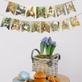 thumbnail image 5 of 1 Set Easter Bunny Banners Rabbit Bunting Spring Bunting Easter Banner Decorations for Home Party Birthday Party Decoration, 5 of 7