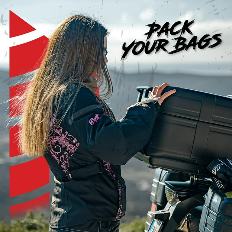 HWK Adventure/Touring Motorcycle Jacket for Women, Women's