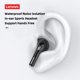 thumbnail image 2 of Auriculares Lenovo Lenovo LP12 BT 5.1 Auriculares inalámbricos Auriculares BT con micrófono Auriculares impermeables con aislamiento de ruido Carga rápida Emparejamiento rápido Auriculares deportivos Lenovo Auriculares, 2 of 7