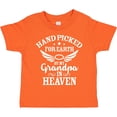 thumbnail image 3 of Inktastic Handpicked for Earth by My Grandpa in Heaven Angel Wings Boys or Girls Toddler T-Shirt, 3 of 5