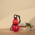 thumbnail image 3 of Gourd Water Bottle Red Outdoor Activities Portable with Strap Versatile Use 1Pack, 3 of 5