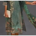 thumbnail image 5 of Womens Flowy Boho Floral Midi Dresses with Jacket Elegant Wedding Guest Chiffon Cocktail Dress 2 Piece, 5 of 9