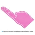 thumbnail image 3 of Giant Foam Finger 18 Inch EVA Number 1 DIY Blank Foam Hand, Pink, 3 of 5