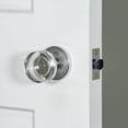thumbnail image 6 of Viaggio Clomlnclc_Prv_234 Motivo Solid Brass Privacy Door Knob Set - Chrome, 6 of 7