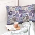 thumbnail image 5 of Kdxio Cotton Pillow Cases 14"x20" Pillowcases,Soft and Breathable Bedroom Pillow Cases-Lavender Flowers, 5 of 8