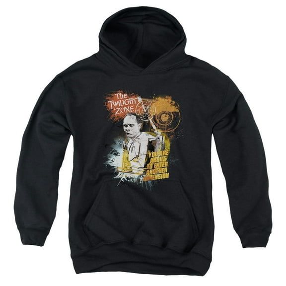 Twilight Zone - Enter At Own Risk - Youth Hooded Sweatshirt - Medium