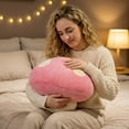thumbnail image 6 of Ultra-Soft Mushroom Plush Pillow, Stuffed Cushion with Polka Dot Design, Cozy Floor Seat and Decorative Throw Pillow for Living Room and Bedroom Decor,Light Gray, 6 of 6