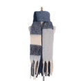 thumbnail image 3 of Bufanda de rejilla grande Macarena para mujer azul, 3 of 7