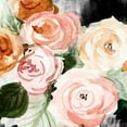 thumbnail image 2 of Loreth, Lanie 12x12 White Modern Wood Framed Museum Art Print Titled - Midnight Peonies, 2 of 4