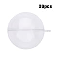 thumbnail image 3 of Wedding Decoration,20Pcs Fillable Clear Plastic Fillable Empty Plastic Ball Fillable Plastic Ball World-Class Design, 3 of 8