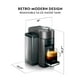 thumbnail image 2 of Cafetera y cafetera espresso Nespresso Vertuo 1597ml De'Longhi, 2 of 6
