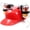 White and Red, variant on NCQ Drinking Helmet - Can Holder Drinker Hat Cap with Straw for Beer and Soda - Party Fun - Red/Yellow