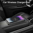 thumbnail image 7 of AQGT Non-slip DIY Trim Car Wireless Charger Wide Compactible Rectangle Fast Charging Overheating Prevention Phone Charger Pad, 7 of 7