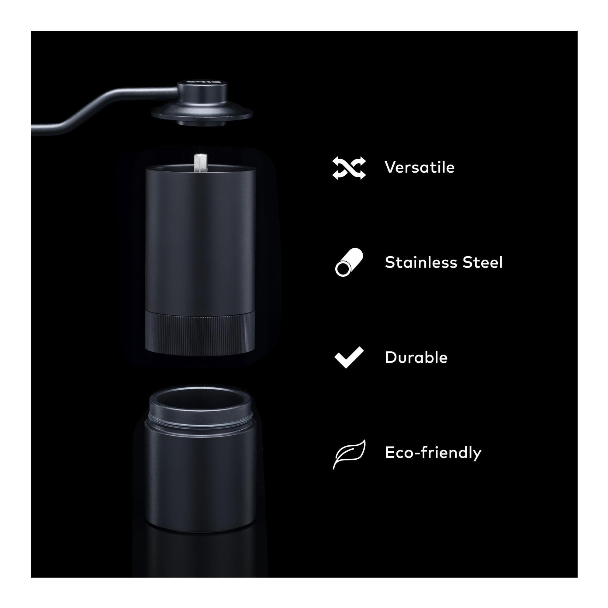 ChefWave Aluminum Alloy Manual Conical Burr Coffee Grinder w