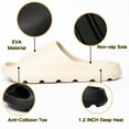 thumbnail image 3 of BERANMEY Cloud Slippers for Women and Men Soft Ultra Cushion Pillow Slide Sandals Summer Beach Shoes with Thick Sole, 3 of 9
