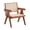 Natural Rattan, variant on Round Leg Table with 2 Drop Leaves and Storage Compartment / Good for Patio Dining (Covered