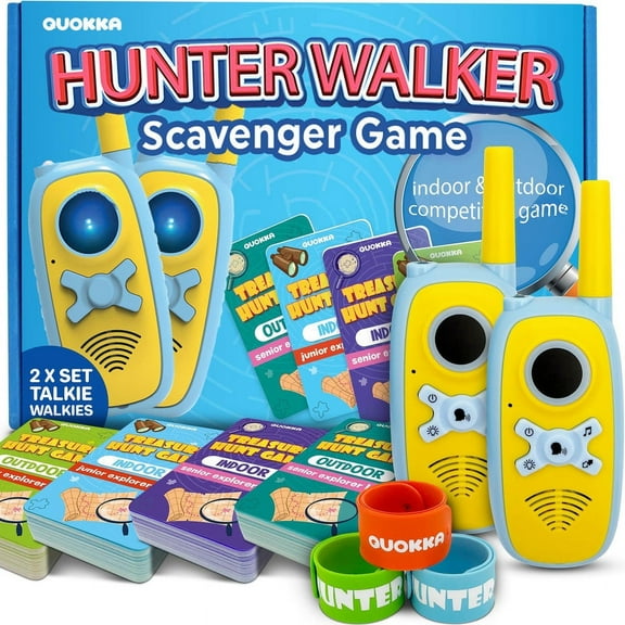 Scavenger Hunt Game for Kids - Treasure Hunting Outdoor Activities - Fun Family Game for Backyard