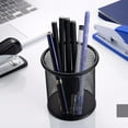 thumbnail image 2 of Xihbxyly Cubos de Metal para Bolígrafos, Prácticos Contenedores de Almacenamiento para Oficina, Organizadores de Malla de Hierro Duraderos, Ordena Tu Espacio de Trabajo, Ideales para Papelería y Herr, 2 of 7