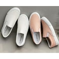 thumbnail image 3 of Canvas shoes female male 2025 summer new one foot stirrup lazy shoes students casual flat bottom board shoes, 3 of 11