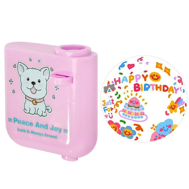 Projection Light Birthday Projection Lamp Happy Birthday Projector Happy Birthday Projector Mini Birthday Projection Lamp Portable Kids Projection Light For Household